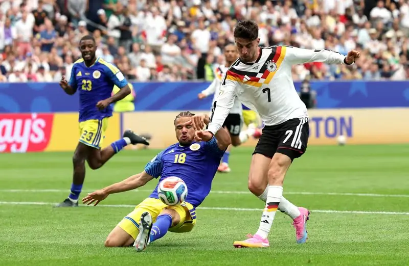 Germany Thrash Curacao at the world cup