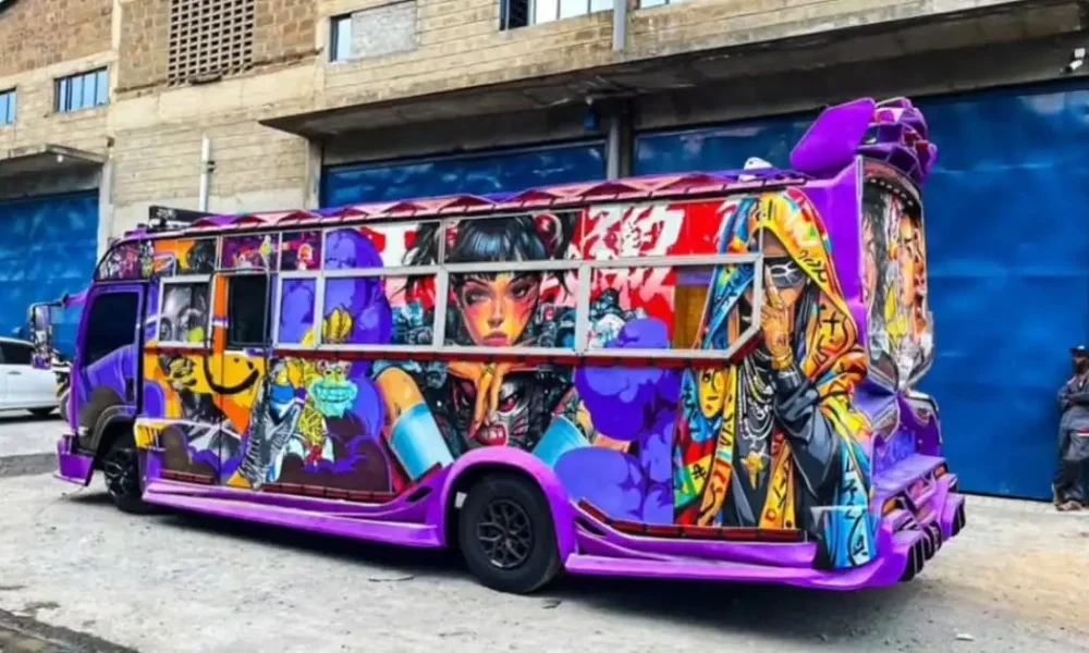 Kenya Matatu or Nganya culture