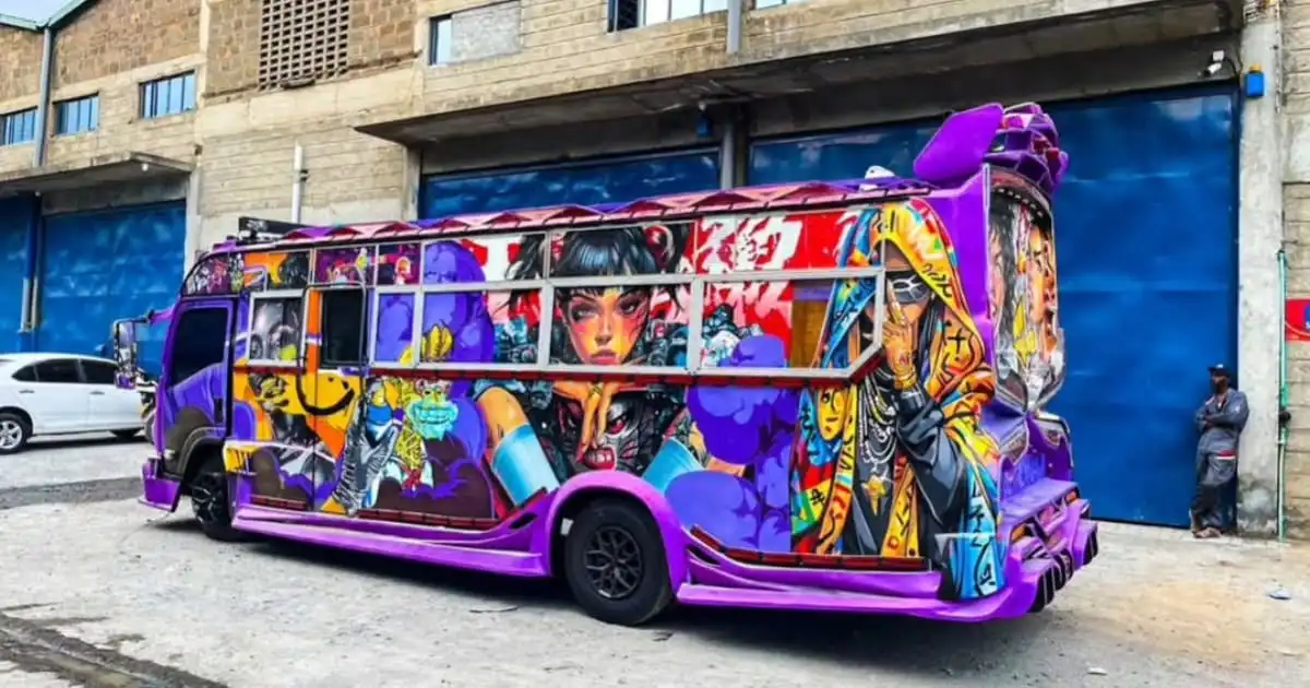 Kenya Matatu or Nganya culture