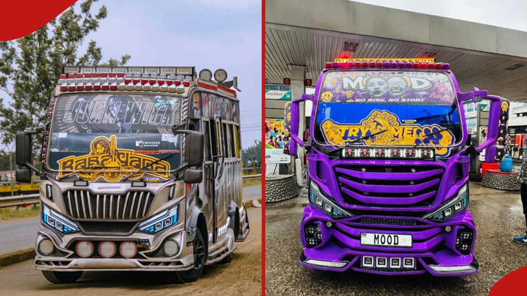 Kenyan nganyas - matatus 