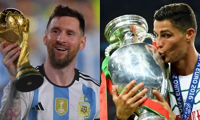 ronaldo vs messi rivalry stats