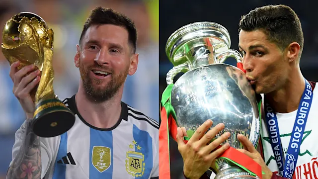 ronaldo vs messi rivalry stats