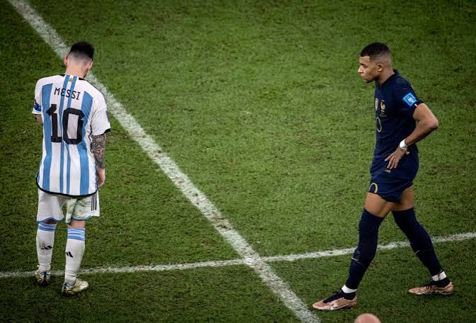 Lionel Messi vs Kylian Mbappe again in the World Cup final