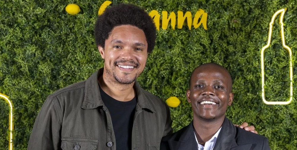 Trevor Noah with Crazy Kennar