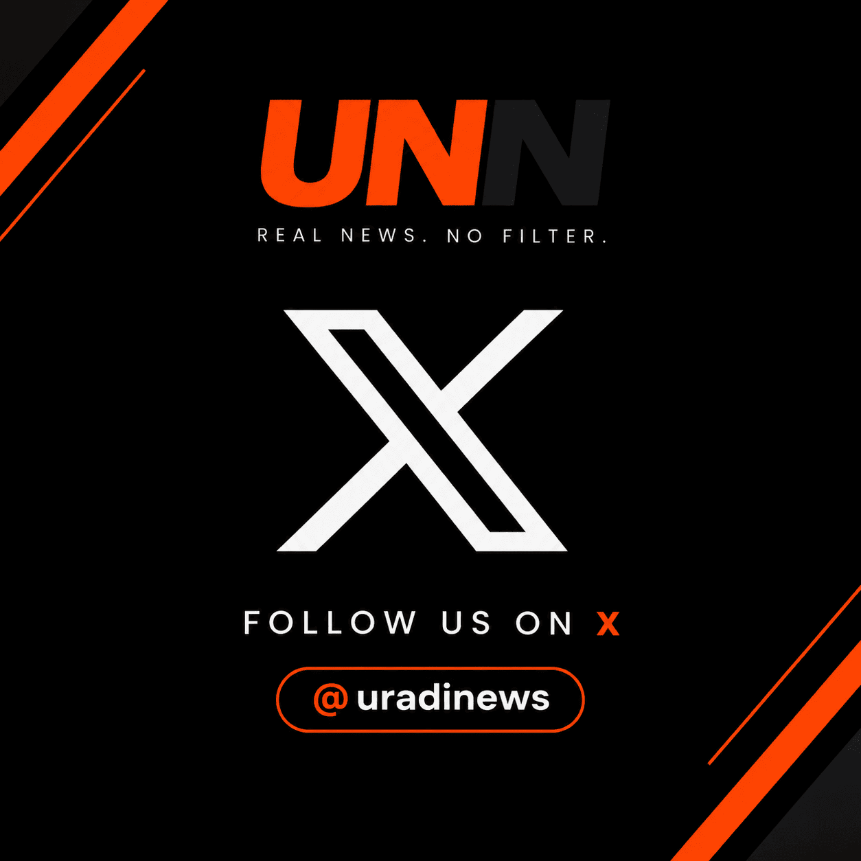 Follow Uradi News Network on X